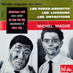 Les Pique-assiette / Les Livreurs / Les Dtectives サウンドトラック (Michel Magne) - CDカバー