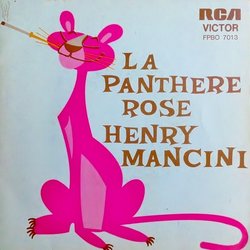 La Panthre Rose サウンドトラック (Henry Mancini) - CDカバー
