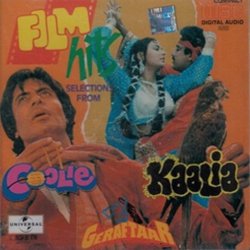 Coolie / Kaalia / Geraftaar Soundtrack (Indeevar , Various Artists, Anand Bakshi, Rahul Dev Burman, Mahendra Gandhi, Bappi Lahiri, Laxmikant Pyarelal) - Cartula