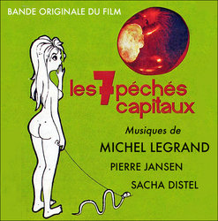 Les Sept pchs capitaux Soundtrack (Sacha Distel, Pierre Jansen, Michel Legrand) - CD cover