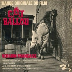Cat Ballou Soundtrack (Various Artists, Frank De Vol) - CD cover