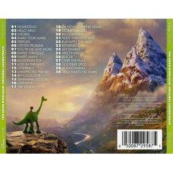 The Good Dinosaur Ścieżka dźwiękowa (Jeff Danna, Mychael Danna) - Tylna strona okladki plyty CD