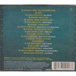 Parchhaiyan / Bhola Bhala サウンドトラック (Various Artists, Anand Bakshi, Rahul Dev Burman, Majrooh Sultanpuri) - CD裏表紙