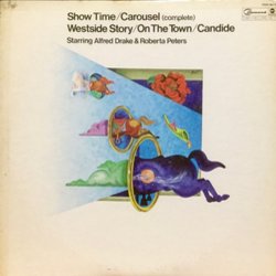 Showtime/Carousel/Westside Story/On The Town/Candide サウンドトラック (Leonard Bernstein, Richard Rodgers) - CDカバー