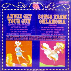 Annie Get Your Gun / Songs From Oklahoma Trilha sonora (Irving Berlin, Oscar Hammerstein II, Richard Rodgers) - capa de CD