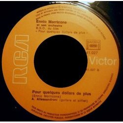 Pour une Poigne de Dollars サウンドトラック (Ennio Morricone) - CDインレイ