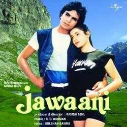 Jawaani サウンドトラック (Gulshan Bawra, Asha Bhosle, Rahul Dev Burman, Amit Kumar, Lata Mangeshkar) - CDカバー