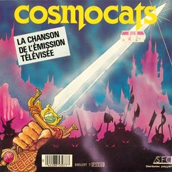 Cosmocats サウンドトラック (Jean-Claude Corbel, Bernie Hoffer, Jean-Pierre Jaubert) - CD裏表紙
