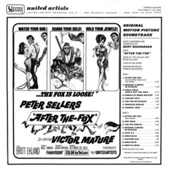 After the Fox Trilha sonora (Burt Bacharach) - CD capa traseira
