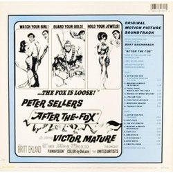 After the Fox Soundtrack (Burt Bacharach) - CD Back cover