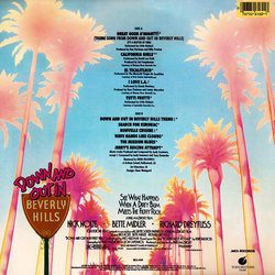 Down and Out in Beverly Hills Soundtrack (Andy Summers) - CD Back cover