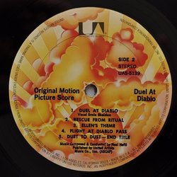 Duel at Diablo Soundtrack (Neal Hefti) - cd-inlay