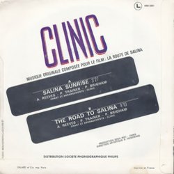 La Route de Salina Soundtrack ( Christophe,  Clinic, Bernard Grard) - CD Achterzijde