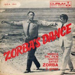 Zorba's Dance Soundtrack (Marcello Minerbi, Mikis Theodorakis) - CD cover