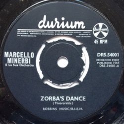 Zorba's Dance サウンドトラック (Marcello Minerbi, Mikis Theodorakis) - CDインレイ