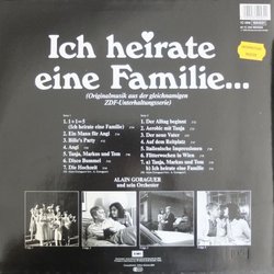 Ich Heirate Eine Familie Trilha sonora (Alain Goraguer) - CD capa traseira