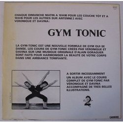 Gym Tonic Ścieżka dźwiękowa (Alain Goraguer) - Tylna strona okladki plyty CD