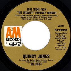 The Getaway サウンドトラック (Quincy Jones) - CDインレイ