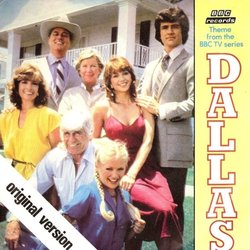 Dallas Soundtrack (The Frank Barber Orchestra, Jerrold Immel) - CD-Cover