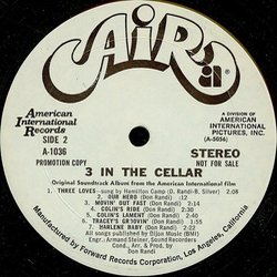 3 in the Cellar サウンドトラック (Don Randi) - CDインレイ