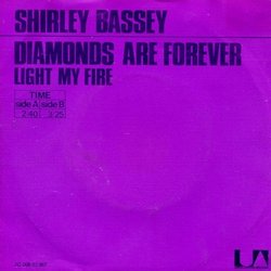 Diamonds Are Forever サウンドトラック (Various Artists, John Barry, Shirley Bassey) - CDカバー