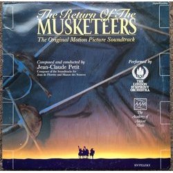 The Return of the Musketeers Soundtrack (Jean-Claude Petit) - CD cover