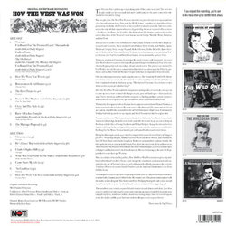 How the West Was Won Ścieżka dźwiękowa (Alfred Newman) - Tylna strona okladki plyty CD