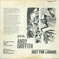 Just For Laughs Soundtrack (Various Artists, Andy Griffith) - CD Back cover