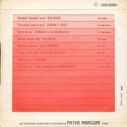 Sweet Charity Soundtrack (Cy Coleman, Peggy Lee, Lou Rawls) - CD Achterzijde