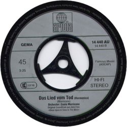 Spiel mir das Lied vom Tod Ścieżka dźwiękowa (Ennio Morricone) - wkład CD