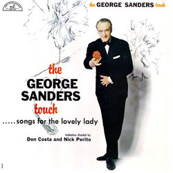 The George Sanders Touch Trilha sonora (Various Artists, George Sanders) - capa de CD