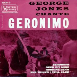 Geronimo Soundtrack (Hugo Friedhofer, George Jones) - CD cover