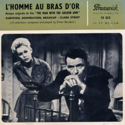 L'Homme au Bras d'Or Colonna sonora (Elmer Bernstein) - Copertina del CD