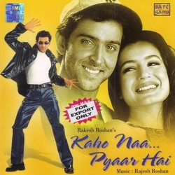 Kaho Naa... Pyaar Hai Soundtrack (Vijay Akela, Various Artists, Ibraham Ashq, Saawan Kumar Tak, Rajesh Roshan) - CD cover
