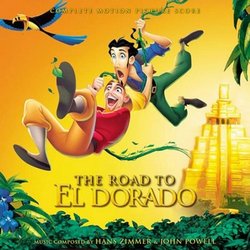 The Road to El Dorado サウンドトラック (John Powell, Hans Zimmer) - CDカバー