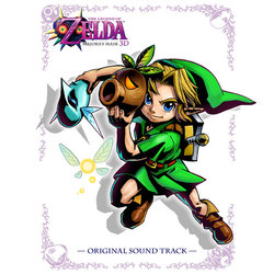 The Legend Of Zelda: Majora's Mask 3D Soundtrack (Koji Kondo) - CD cover