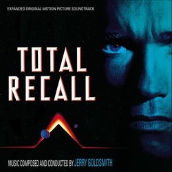 Total Recall Soundtrack (Jerry Goldsmith) - CD cover