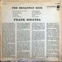 The Broadway Kick - Frank Sinatra サウンドトラック (Various Artists, Frank Sinatra) - CD裏表紙