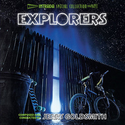 Explorers Trilha sonora (Jerry Goldsmith) - capa de CD