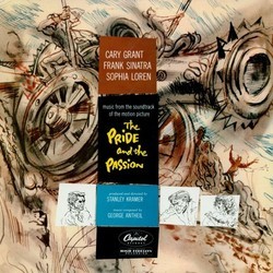 The Pride and the Passion Colonna sonora (George Antheil) - Copertina del CD