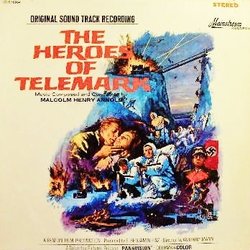 The Heroes of Telemark サウンドトラック (Malcolm Arnold) - CDカバー