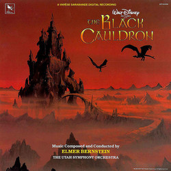 The Black Cauldron サウンドトラック (Elmer Bernstein) - CDカバー
