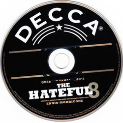 The Hateful Eight サウンドトラック (Various Artists, Ennio Morricone) - CDインレイ