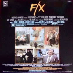 F/X Trilha sonora (Bill Conti) - CD capa traseira