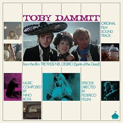 Toby Dammit Trilha sonora (Nino Rota) - capa de CD