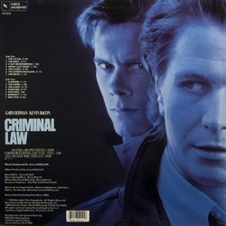 Criminal Law Trilha sonora (Jerry Goldsmith) - CD capa traseira