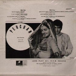 Pehchan Soundtrack (Various Artists, Shankar Jaikishan) - CD Achterzijde