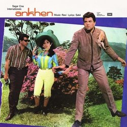 Ankhen サウンドトラック (Various Artists, Sahir Ludhianvi,  Ravi) - CDカバー
