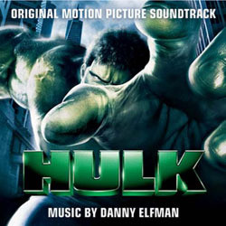 Hulk Soundtrack (Danny Elfman) - CD cover