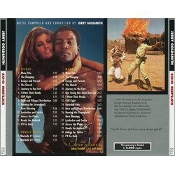100 Rifles Trilha sonora (Jerry Goldsmith) - CD capa traseira